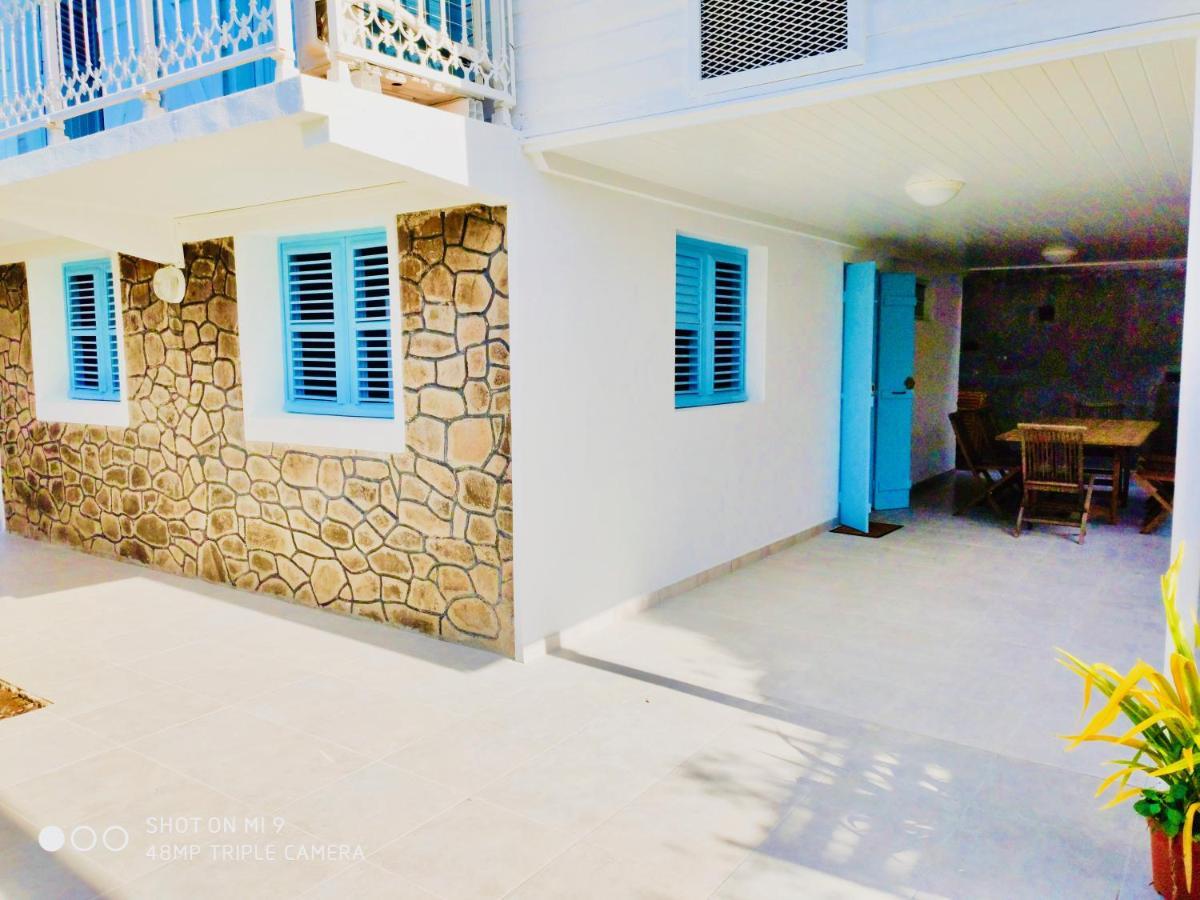 Location Maison Bleue Avec Piscine Privative Au Carbet Martinique Λε Καρμπέ Εξωτερικό φωτογραφία
